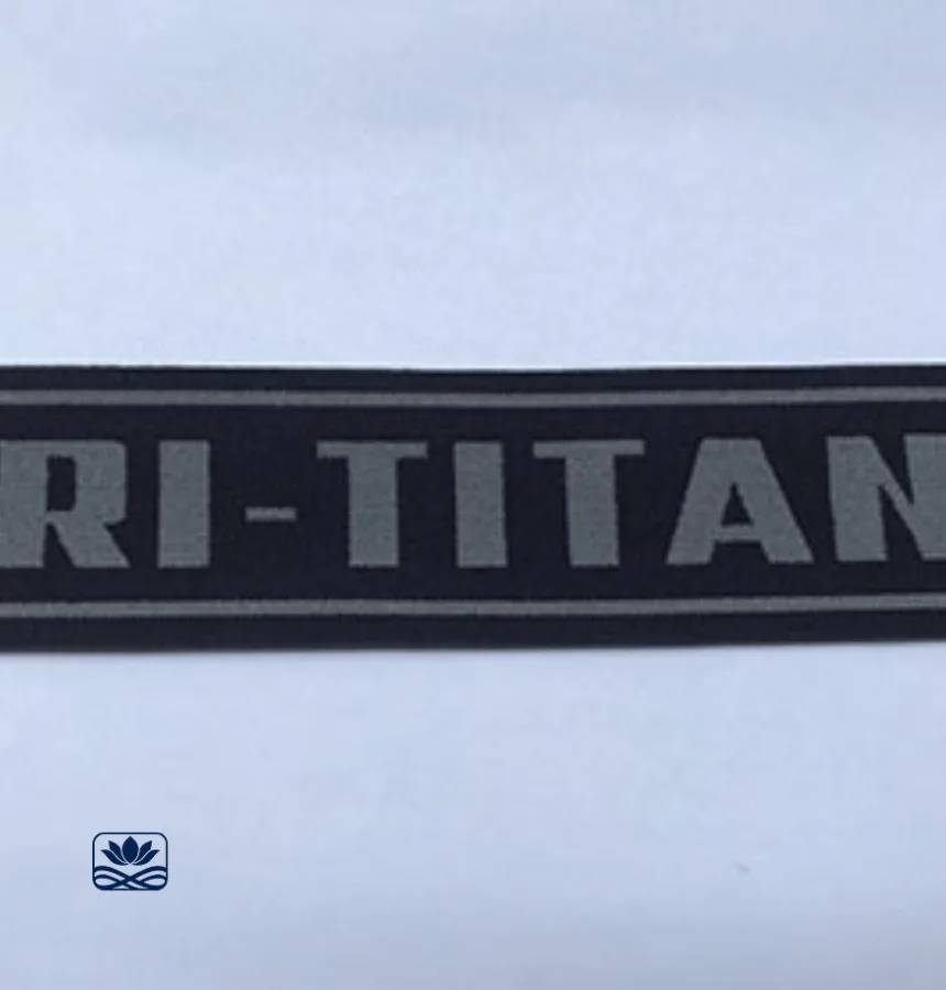 Dây Thun Dệt Chữ Theo Yêu Cầu – In Logo, Slogan